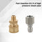Pressure Washer Adapter Set 1/4 inch Quick Disconnect Kit Male + Female Cou