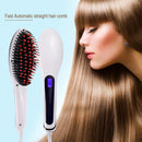Electric Hair Smoothing Comb Stretcher White AU Plug
