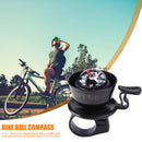 Bicycle Safety Cycling Handlebar Bell Compass Mountain MTB Road Bike Accessories