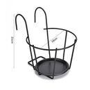 Railings Home Decor Guardrail Planter Pot Stand Balcony Hanging Flower Pot Rack