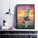 5D DIY Special Shaped Diamond Painting Art Women Cross Stitch (Beauty06)