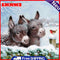 Diamond Painting 5D Full Round Drill Mosaic DIY Donkey Bird Kit Bedroom Decor
