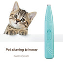 Dog Hair Trimmer Electric Foot Hair Cutter Shaving Grooming Machine (Blue) Newly