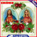 Full Embroidery Printed Father Mother DIY Cross Stitch Kits 11CT Needlework Set