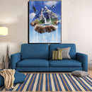 Waterfall 5D Diamond DIY Painting Kit Home Decor Craft 30 X 40cm