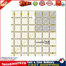 Acrylic Patchwork Ruler Two Color Quilting DIY Sewing Tools (6.5x6.5 inch) Newly