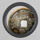 30X Magnifying Glass Optical Lens Magnifier Coin Watch Repair Loupe (Black)