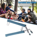 Camping Frying Pan Tongs Gripper Stainless Steel Cookware Holder Clip Clamp