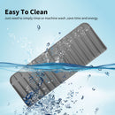 Silicone Kitchen Faucet Absorbent Mat Sink Water Splash Odor Guard (Grey) Newly