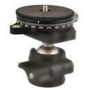 Rotating Ballhead Panoramic Tripod Head Camera Stabilizer Leveling Adapter Newly