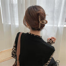 Combs Clamps Hairgrips Faux Fur Hair Claws Plush Hair Clip Leopard Hairpins