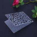 1pc Letter Plastic Embossing Folder Template for Scrapbooking DIY Photo