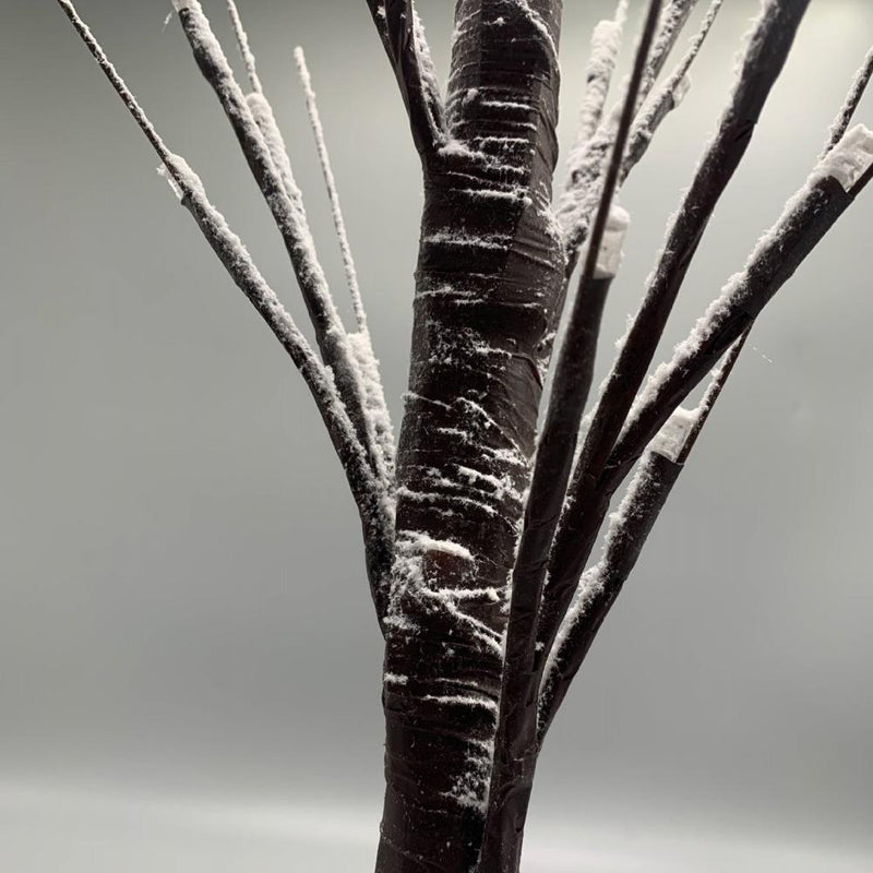 Birch Tree Lighted Fairy Spirit 24 LED Tabletop Light up Tree Lamp (Black)