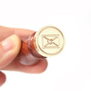 Wax Seal Stamp Pattern Retro Lacquer Seal Metal Head with Handle (FD05) Newly