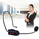 RadioFM Wireless Headset Microphone Handsfree Megaphone Mic for Loudspeaker