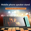 2 in 1 Mobile Phone Sound Amplifier Audio Speaker Stand Phone Loudspeaker Holder
