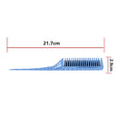 Anti-static Hairdressing Comb Hair Trimmer Comb for Hair Styling (Blue) Newly