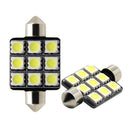 No Error Canbus COB C5W Festoon Light Car LED Reading Bulbs Dome Lamp For 4Pcs