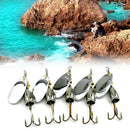 Fishing Lures Sequin Spoon Wobbler Fishing Lures Spinner Tackles CA Baits N2D6