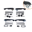 With Key Lock Outside Door Knob Door Handle For VW Volkswagen Golf Jetta Passat