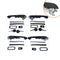 With Key Lock Outside Door Knob Door Handle For VW Volkswagen Golf Jetta Passat