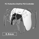 Transparent PC Cover Skin for PlayStation 5 DualSense Controller Accessorie