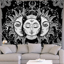 Abstract Sun Moon Wall Hanging Tapestry Room Decor Background (100x75cm)