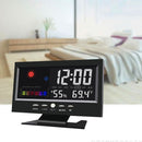 Weather Station Humidity Thermometer Snooze Alarm Clock Calendar Alarm Clock