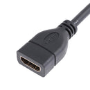 15cm 90 Grad Ellenbogen HDMI-männlich Anschluss HDMI weiblich Port Extender Kabe