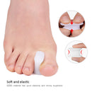 1 Pair 2pcs Toes Separator Bone Thumb Orthotics Hallux Valgus Corrector (A)