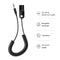 AUX Bluetooth-compatible 5.0 Audio Receiver Handsfree Music Adapter for Car