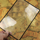 Magnifier Sheet Magnifying Glass Flat 3X Book Page Magnifying Reading Glasses