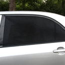 2pcs UV Protection Car Front Rear Side Window Sun Shade Anti-mosquito Net