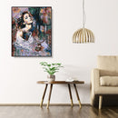 Painting By Numbers Kit DIY Beauty Deer Hand Painted Canvas Oil Wall Picture Art