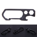 Mountaineering Buckle Tool Pry Key Chain Screwdriver Stainless Steel Bar