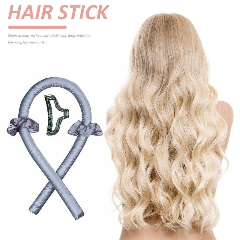 Sponge Hair Roller No Heat Hair Wave Curler Rod Sleep Hairdressing Tool (9)