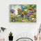 Frameless Painting By Numbers DIY Bicycle Hand Painted Canvas Oil Picture