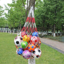 Nylon Net Bag Ball Carrying Sports Volleyball Basketball St Football Soccer B3E9
