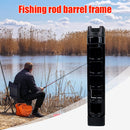 Fishing Box Rod Barrel Holder Pole Tube Stand Bracket for MEIHO Box (Black)