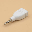 Converters Adapters USB 2.0 Female to 3.5mm Male AUX A6Z5 BEST Jack Car R1G1