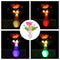 US Plug-in LED Night Lamp Flower Colorful Light Sensor Bedroom Home (LJ-3) Newly