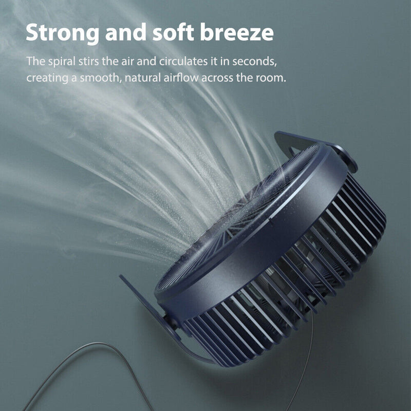Desktop Fan Adjustable Quiet Cooling Small Office Home Bedroom Convenient Fan