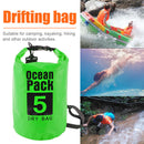 Waterproof Dry Bag Pack Sack Swimming Kayaking River Trekking (5L Green) Newly