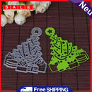 Christmas Tree Cutting Dies Stencils Scrapbook Embossing DIY Craft Card-176957