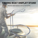 Removable Fishing Wheel Rack Stainless Steel Spinning Reel Display Bracket Newly