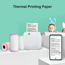 Self-Adhesive Printable Thermal Paper Rolls Portable Pocket Printer Paper Parts