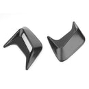 2pcs Decorative Car Air Flow Intake Hood Scoop Bonnet Vent Covers (Black)