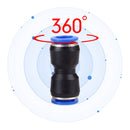 30pcs Pneumatic Fittings Straight Gas Quick Connector Air Water Hose Pipe Tube