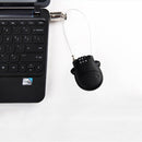 Cow Anti Theft Bicycle Helmet Password Lock Portable Bike Padlock (Black) Newly