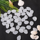 100pcs Luminous Pebbles Rocks Mix Color Stone Fish Tank Decoration (White) Newly